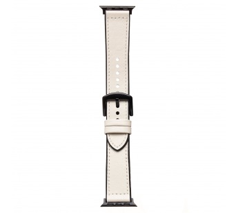 Ремешок - ApW39 Skin Apple Watch 38/40/41мм экокожа (white) (230531)#2003786