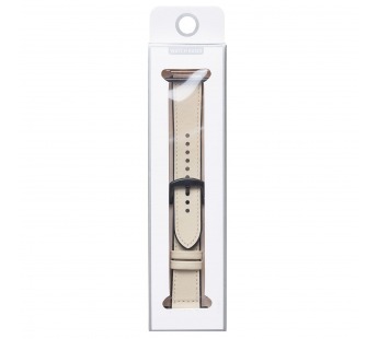 Ремешок - ApW39 Skin Apple Watch 38/40/41мм экокожа (white) (230531)#2005958