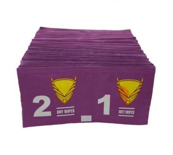 Салфетки для наклейки защитного стекла 2в1 (Golden Armor 50шт.)#2141099