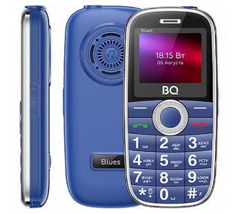 Мобильный телефон BQ 1867 Blues синий (1.77" /1500mAh)#2038829