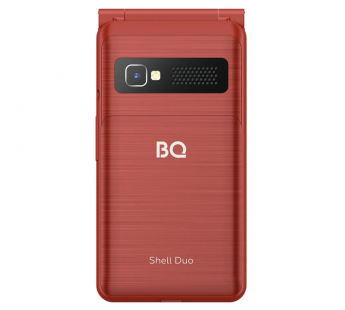 Мобильный телефон BQ 2412 Shell Duo раскладушка красный (2.4"+1.77"/800 mAh)#2022733