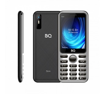 Мобильный телефон BQ 2833 Slim черный (2.8"/0.3МП/1000mAh)#2060438