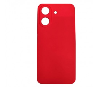 Чехол силиконовый Xiaomi Redmi 13С/Poco C65 Silicone Case красный#2007423