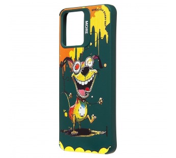 Чехол-накладка - SC335 для "Realme C30"  (собака) (dark green) (227252)#2090692