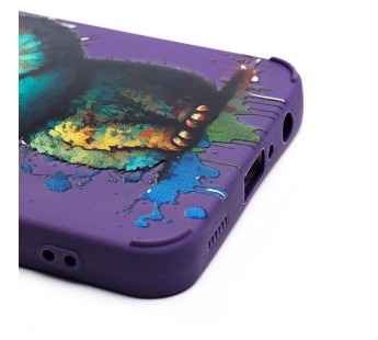 Чехол-накладка - SC335 для "Samsung Galaxy A05"  (кот) (violet) (227954)#2090672