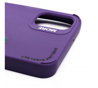 Чехол-накладка - SC335 для "Samsung Galaxy A05"  (кот) (violet) (227954)#2090673