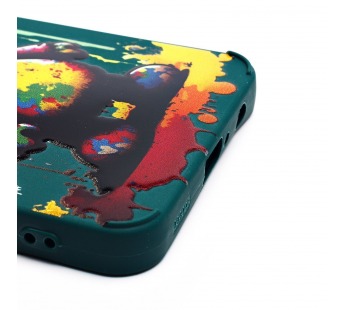 Чехол-накладка - SC335 для "Samsung Galaxy A05"  (медведь) (dark green) (227949)#2090668