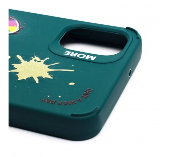 Чехол-накладка - SC335 для "Samsung Galaxy A05"  (медведь) (dark green) (227949)#2090669