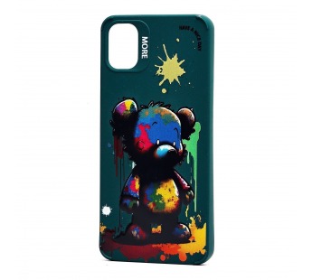 Чехол-накладка - SC335 для "Samsung Galaxy A05"  (медведь) (dark green) (227949)#2090671