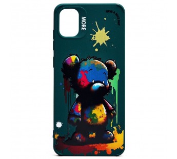 Чехол-накладка - SC335 для "Samsung Galaxy A05"  (медведь) (dark green) (227949)#2008662