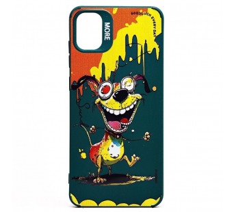 Чехол-накладка - SC335 для "Samsung Galaxy A05"  (собака) (dark green) (227952)#2008626