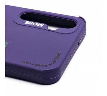 Чехол-накладка - SC335 для "Samsung Galaxy A05s"  (кот) (violet) (227948)#2090726