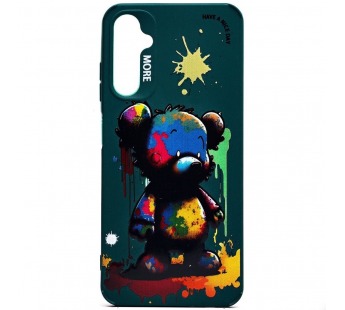 Чехол-накладка - SC335 для "Samsung Galaxy A05s"  (медведь) (dark green) (227943)#2008545