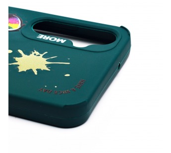 Чехол-накладка - SC335 для "Samsung Galaxy A05s"  (медведь) (dark green) (227943)#2090723