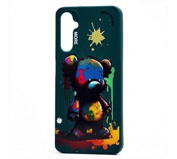 Чехол-накладка - SC335 для "Samsung Galaxy A05s"  (медведь) (dark green) (227943)#2090725