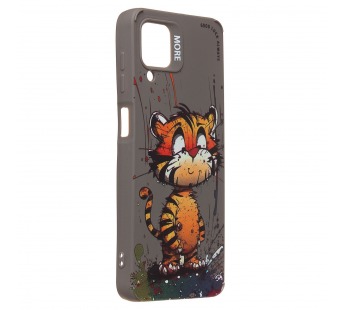 Чехол-накладка - SC335 для "Samsung Galaxy A12"  (тигр) (gray) (227131)#2090807