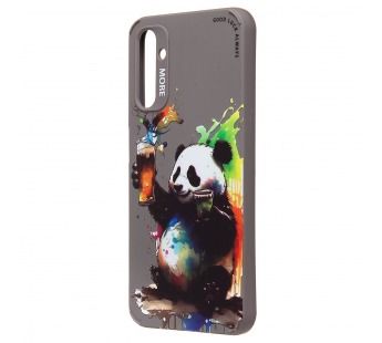 Чехол-накладка - SC335 для "Samsung Galaxy A14 4G"  (панда) (grey) (227118)#2090796