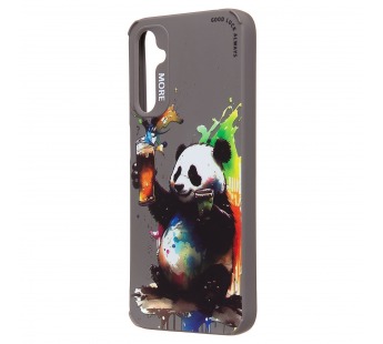 Чехол-накладка - SC335 для "Samsung Galaxy A24 4G"  (панда) (grey) (227142)#2090778