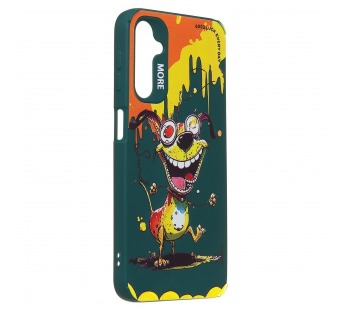 Чехол-накладка - SC335 для "Samsung Galaxy A24 4G"  (собака) (dark green) (227144)#2090774