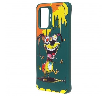 Чехол-накладка - SC335 для "Samsung Galaxy A32 4G"  (собака) (dark green) (227162)#2090860