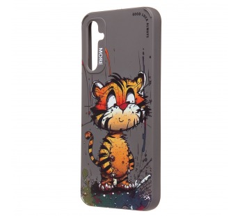 Чехол-накладка - SC335 для "Samsung Galaxy A34"  (тигр) (gray) (227137)#2090839