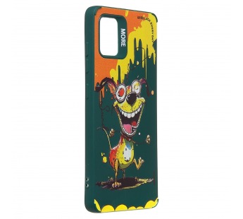 Чехол-накладка - SC335 для "Samsung Galaxy A51 4G"  (собака) (dark green) (227150)#2090829