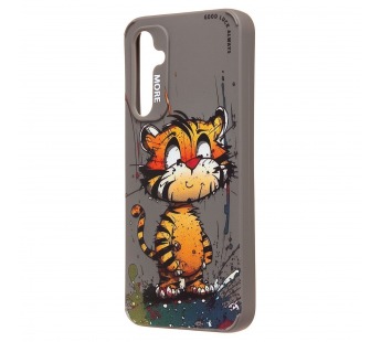 Чехол-накладка - SC335 для "Samsung Galaxy A54"  (тигр) (gray) (227125)#2090912