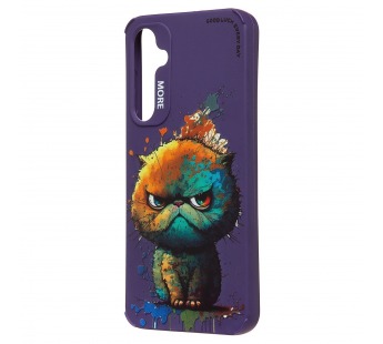 Чехол-накладка - SC335 для "Samsung Galaxy S23 FE"  (кот) (violet) (227153)#2090905