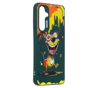 Чехол-накладка - SC335 для "Samsung Galaxy S23 FE"  (собака) (dark green) (227156)#2090892