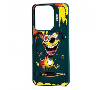 Чехол-накладка - SC335 для "TECNO Spark 10 4G"  (собака) (dark green) (227964)#2090945