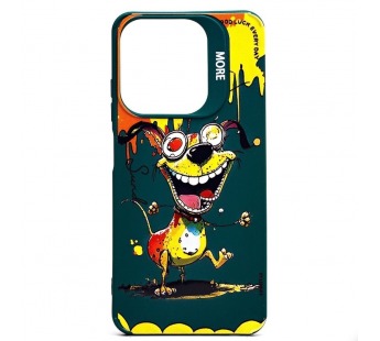 Чехол-накладка - SC335 для "TECNO Spark 10 4G"  (собака) (dark green) (227964)#2008671