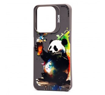 Чехол-накладка - SC335 для "TECNO Spark 10C"  (панда) (grey) (227959)#2090943