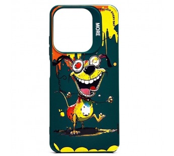 Чехол-накладка - SC335 для "TECNO Spark 10C"  (собака) (dark green) (227960)#2008674