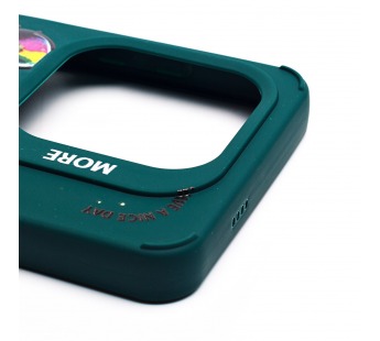 Чехол-накладка - SC335 для "TECNO Spark 20C"  (медведь) (dark green) (227307)#2033281