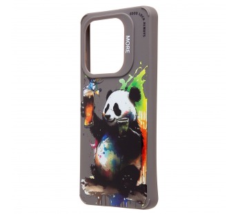 Чехол-накладка - SC335 для "TECNO Spark 20C"  (панда) (grey) (227304)#2090934