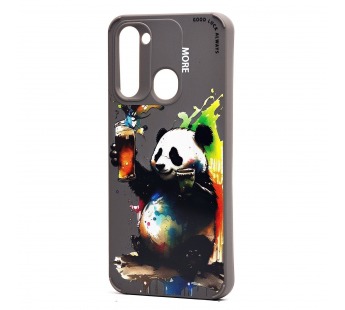 Чехол-накладка - SC335 для "TECNO Spark GO 2022"  (панда) (grey) (227280)#2090930