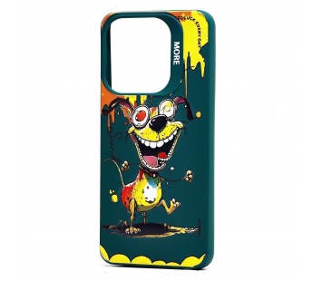 Чехол-накладка - SC335 для "TECNO Spark GO 2023"  (собака) (dark green) (227288)#2090990