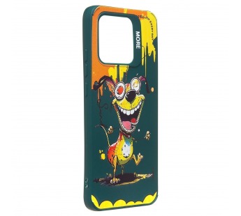 Чехол-накладка - SC335 для "Xiaomi Redmi 10C"  (собака) (dark green) (227180)#2090972