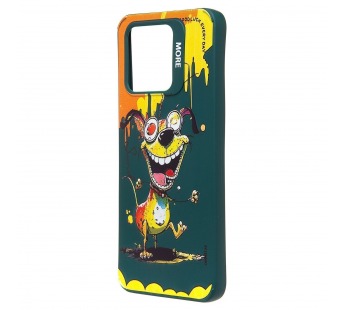 Чехол-накладка - SC335 для "Xiaomi Redmi 10C"  (собака) (dark green) (227180)#2090973