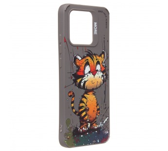 Чехол-накладка - SC335 для "Xiaomi Redmi 10C"  (тигр) (gray) (227179)#2090964