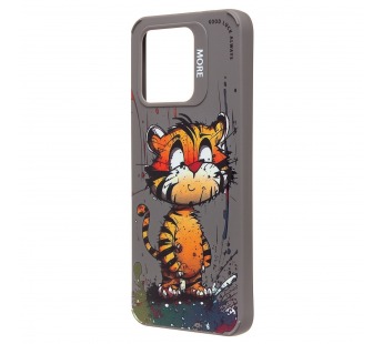 Чехол-накладка - SC335 для "Xiaomi Redmi 10C"  (тигр) (gray) (227179)#2090965