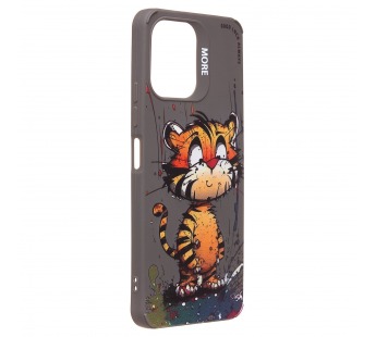 Чехол-накладка - SC335 для "Xiaomi Redmi 12"  (тигр) (gray) (227185)#2091031