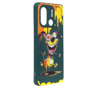 Чехол-накладка - SC335 для "Xiaomi Redmi 12C/Poco C55"  (собака) (dark green) (227174)#2091016