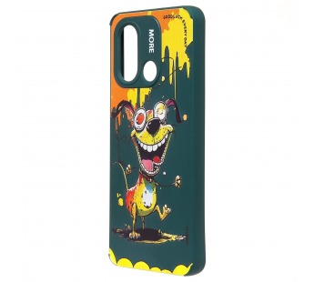 Чехол-накладка - SC335 для "Xiaomi Redmi 12C/Poco C55"  (собака) (dark green) (227174)#2091017