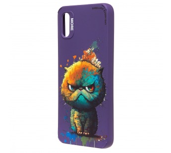Чехол-накладка - SC335 для "Xiaomi Redmi 9A"  (кот) (violet) (227195)#2008083