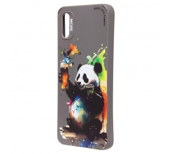 Чехол-накладка - SC335 для "Xiaomi Redmi 9A"  (панда) (grey) (227196)#2091008
