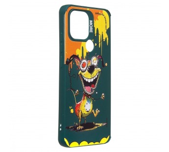Чехол-накладка - SC335 для "Xiaomi Redmi A1+/Poco C50"  (собака) (dark green) (227210)#2091040