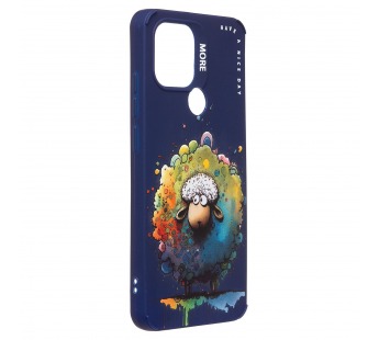 Чехол-накладка - SC335 для "Xiaomi Redmi A2+/Poco C51"  (овечка) (dark blue) (227212)#2091140