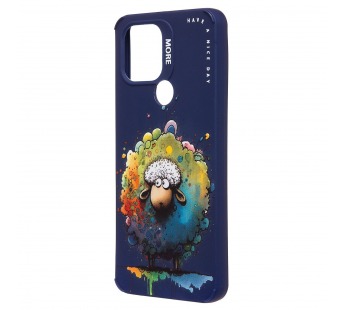 Чехол-накладка - SC335 для "Xiaomi Redmi A2+/Poco C51"  (овечка) (dark blue) (227212)#2091141