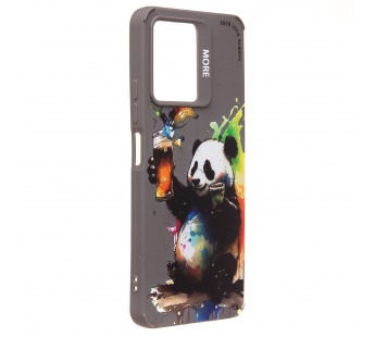 Чехол-накладка - SC335 для "Xiaomi Redmi Note 12 4G"  (панда) (grey) (227190)#2091159